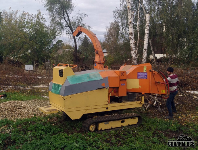 Дробилка веток и стволов деревьев в Твери Дробилка веток и стволов деревьев в Твери